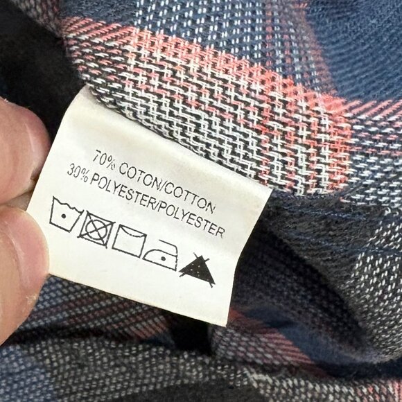 Rue Saint-Patrick Montreal Regular fit Plaid Flanel Shirt sz M - Picture 3 of 10